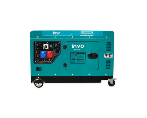 Дизельний генератор INVO DTS-11000EA у кожусі, 10/11, 230/380В